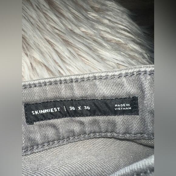 PACSUN women’s grey distressed skinniest jeans - Picture 10 of 10